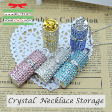 Crystal Necklace Storage